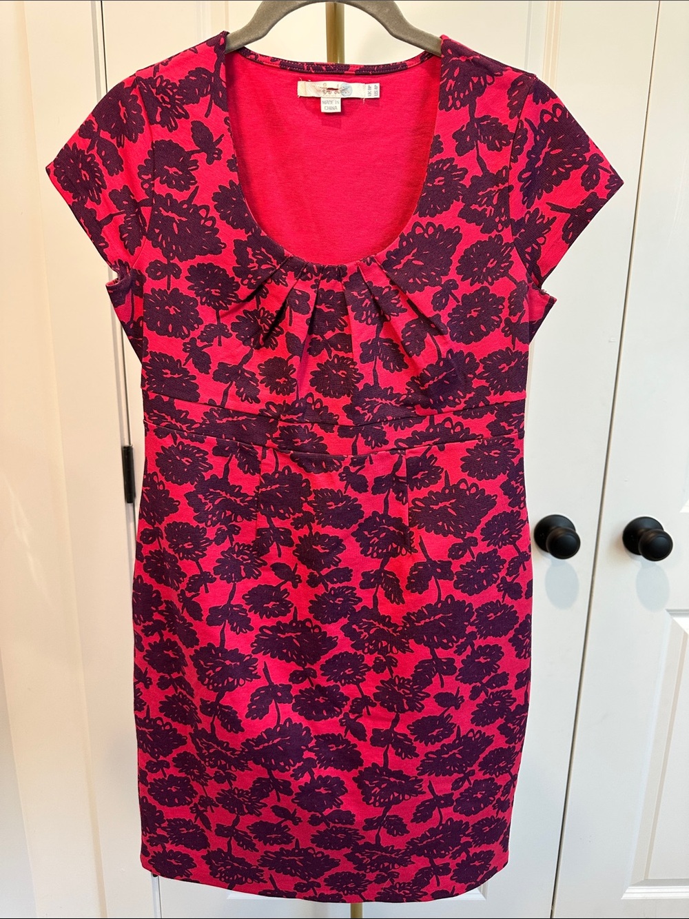 Boden Uptoen Floral Knit Dress